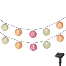 Solár reťaz lampión z nylonu pr.7,5/450cm - Záhradné osvetlenie | FLORASYSTEM