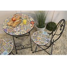 Stolička bistro braga oceľová vonkajšia