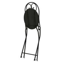 Stolička bistro braga oceľová vonkajšia