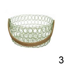 Košík kovov. srúčkou 3ass V10/pr20cm