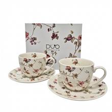 Šálka s podšálkou S/2 2700ml  - Šálky a keramika | FLORASYSTEM