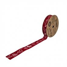 Stuha srdce zamat 25mm/10y - Látkové | FLORASYSTEM