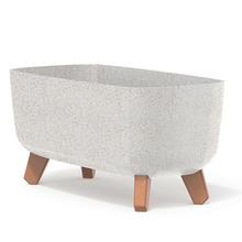 DGCL600W HRANTÍK GRACIA CASE ECO WOOD BIELA ECO 58X24XV23,5CM - Na nožičkách | FLORASYSTEM