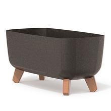 DGCL600W HRANTÍK GRACIA CASE ECO WOOD KÁVA ECO 58X24XV23,5CM - Na nožičkách | FLORASYSTEM