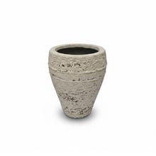 KV-39 KVETINÁČ UMELÝ KAMEŇ CREA LIME AMFORA PIESKOVÝ 40x40x50  - FLORASYSTEM