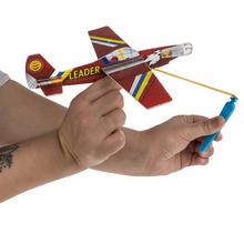 Lietadlo so štartérom z gumičky, 20cm