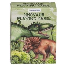 Hracie karty, dinosaurus, cca 5,7 x 8,7 cm, - Karetní | FLORASYSTEM