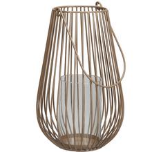 Lampáš kov s sklov vklad 35cm - Lucerny kovové | FLORASYSTEM