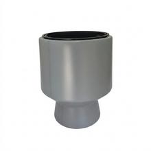 DBHEP340 OBAL+VKLAD HEOS SVETLO ŠEDÝ 34,3XV42,9CM - Okrúhly nízky s vkladom | FLORASYSTEM