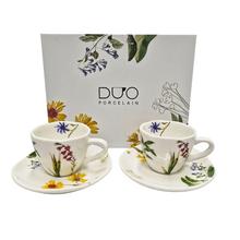 Šálka s podšálkou S/2 kvet lúka - Šálky a keramika | FLORASYSTEM