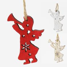 Závěs anděl mix barev, sada 6 kusů.