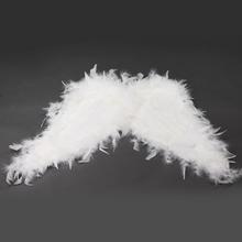 Bílé andělské křídla