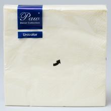 Ubrousky Unicolor Champagne 33x33 cm, 20 ks.