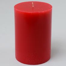 Červená vánoční svíčka WINTER GLAS