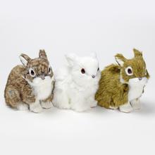 Látkoví zajíci v mixu barev.