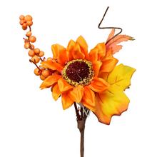 Větvička podzimní oranž. slunečnice - FLORASYSTEM