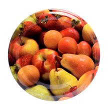 Víčka s ovocem, balení 10 kusů.