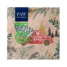 SDLE021600 SERVÍTKY 33x33cm/20ks/3vrst WE CARE VINTAGE CHRISTMAS CAR - FLORASYSTEM