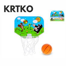Basketbalový kôš KRTKO 33x25cm s loptou 9cm - FLORASYSTEM