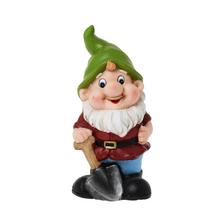 Keramický trpaslík s lopatkou