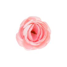 Umělá květina ranunculus v růžové barvě, průměr 4 cm.