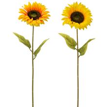 Umělé slunečnice v mixu, 60 cm