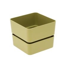 Obal Veleta 12 Olive v olivové barvě, čtvercový design.