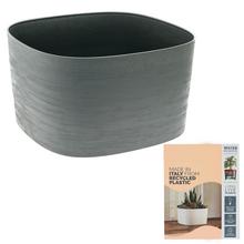 Čtvercový obal RODI 37 FOG z recyklovaného plastu.