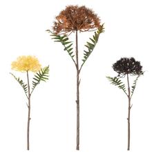 Umělé květy mix mrkve ve třech barvách.