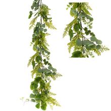 Girlanda z eukalyptu a kapradí, délka 150 cm.