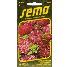 Semena Aster Čínská Red Ribbon 0,2g