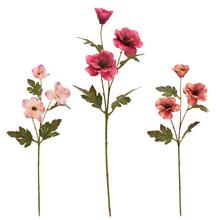 Umělé květy magnólie mix v různých barvách.