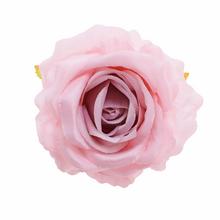 Umělá růže bledě růžová s průměrem 10 cm, balení 12 ks.