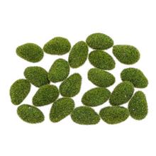 Zelené mechové kameny