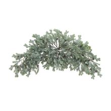 Oboustranná girlanda s jedlí a šiškami, 85 cm.