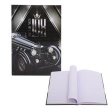 Pevný sešit s tvrdými deskami A5, 144 listů, linkovaný.