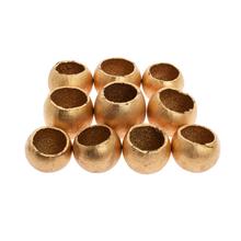 Sada 10 zlatých sušených pohárů.