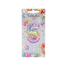 Svíčka číslo 5 na dort