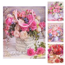 Dárková taška s květinovým motivem.