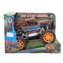 Auto kov s velkými koly na setrvačník.