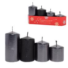 Sada adventních svíček Glamours ve zlatých a krémových odstínech.