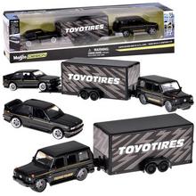 Licencované kovové autá 1:64 Mercedes-Benz G 1988 a BMW M3 E30.