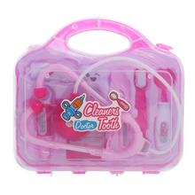 Dětský kufřík s doktorskými nástroji pro zubařské hraní.