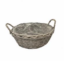 Velký dárkový koš z proutí